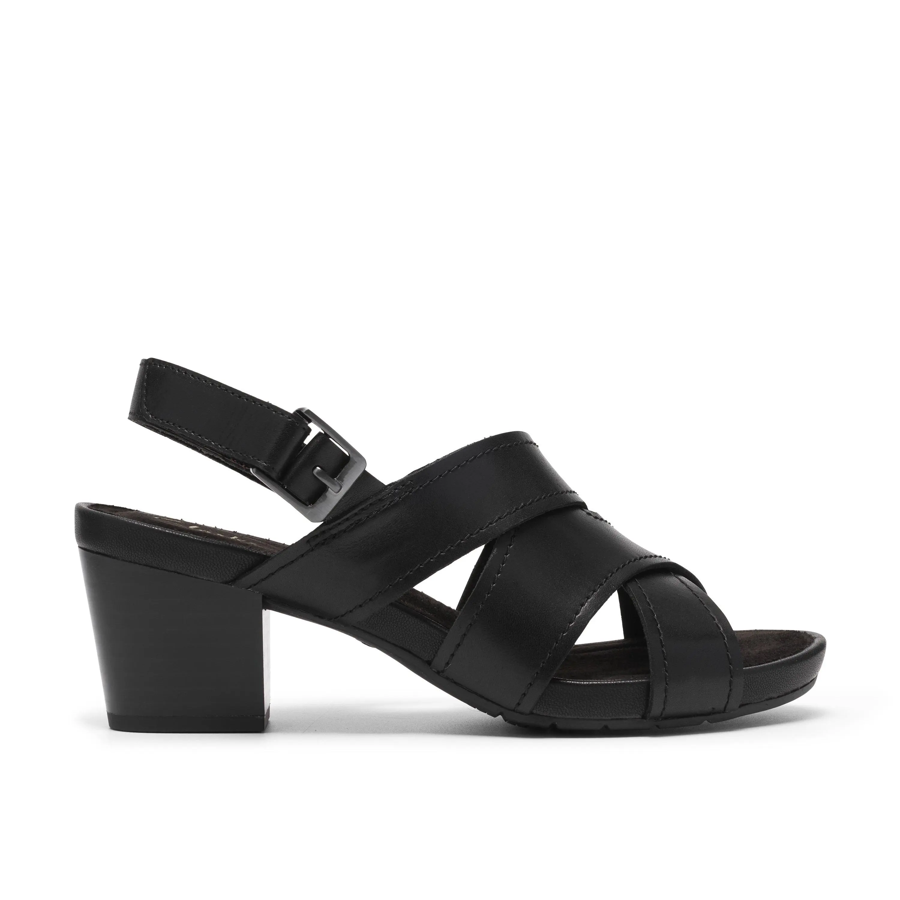 Clarks Womens Kymber Shine Heeled Sandals