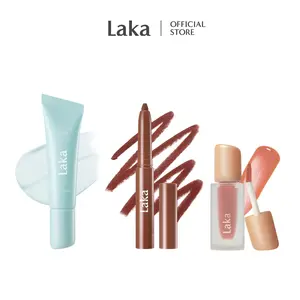 [Laka]  Prep & Glow Lip Trio - Prep Lip Mask + Easy Glide Lip Liner + Fruity Glam Tint