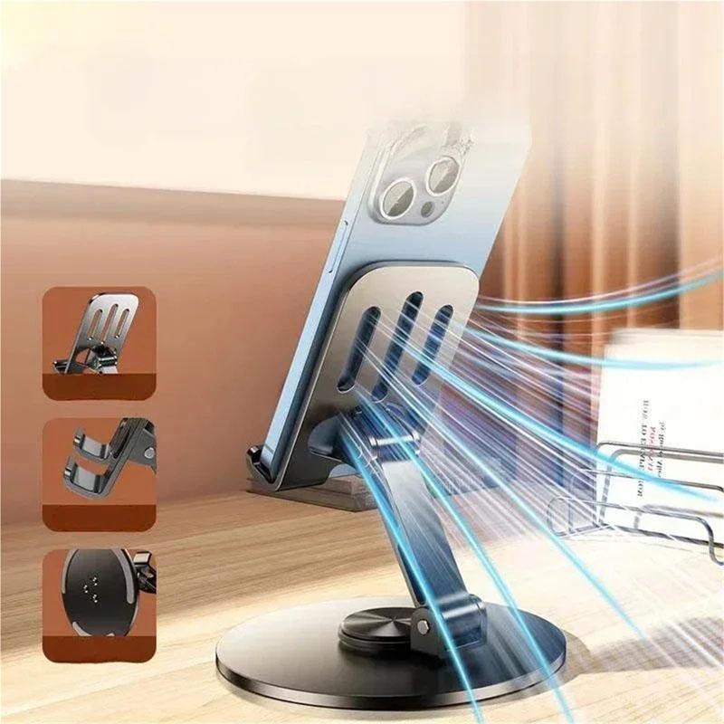 Cell Phone Stand, Cradle, Holder, Metal Desktop Stand Compatible with Switch, All Smart Phone, iPhone 17 16 15 14 13 12 Pro Max Plus Mini Xr X Se 8 SE