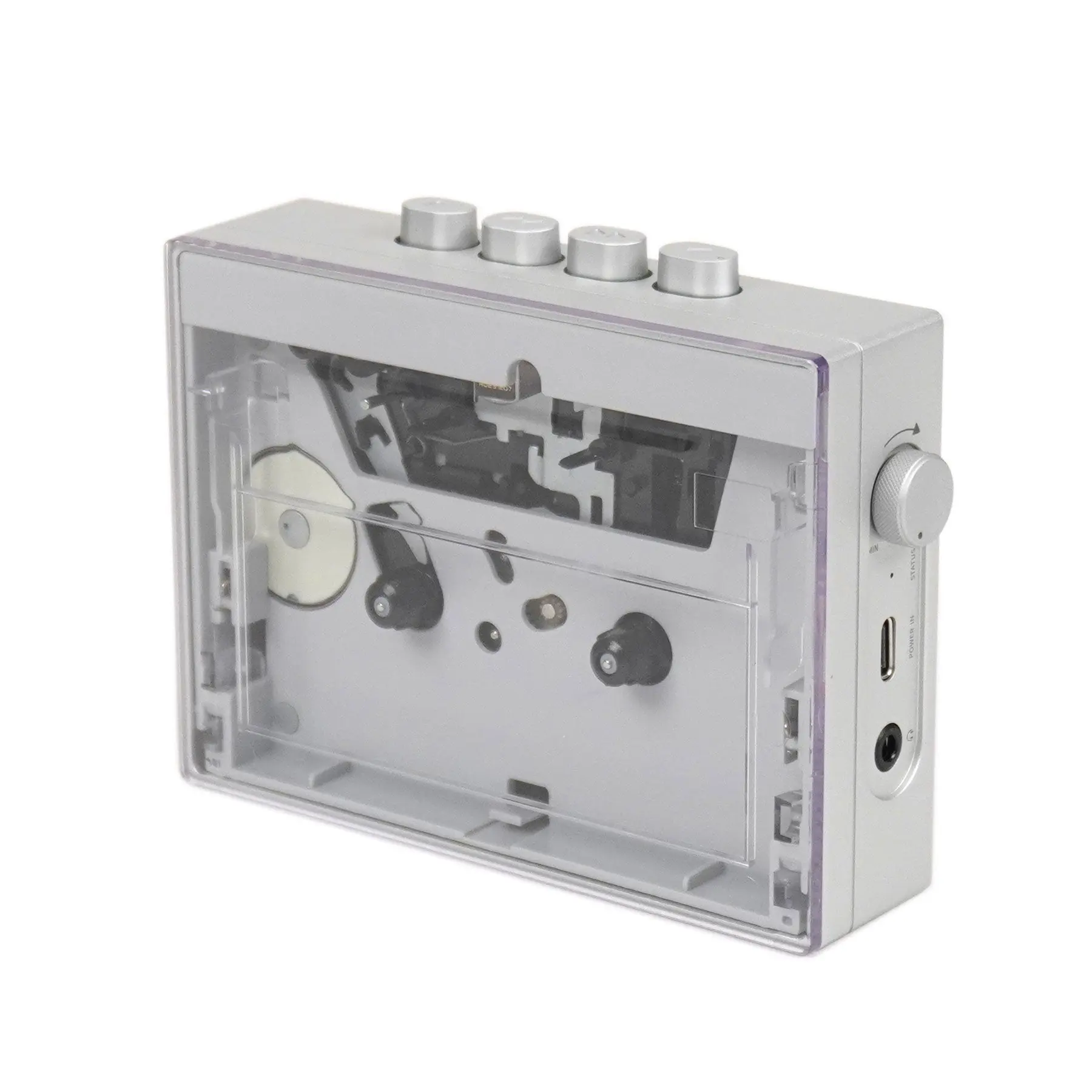 FiiO CP13 Portable Aluminum Cassette Tape Player - USB-C Rechargeable Cassette Recorder, Compact Stereo Audio Player with Charging Function