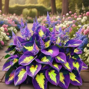 800 Hosta Seeds – Easy Care Outdoor Perennials for Shaded Yard Areas