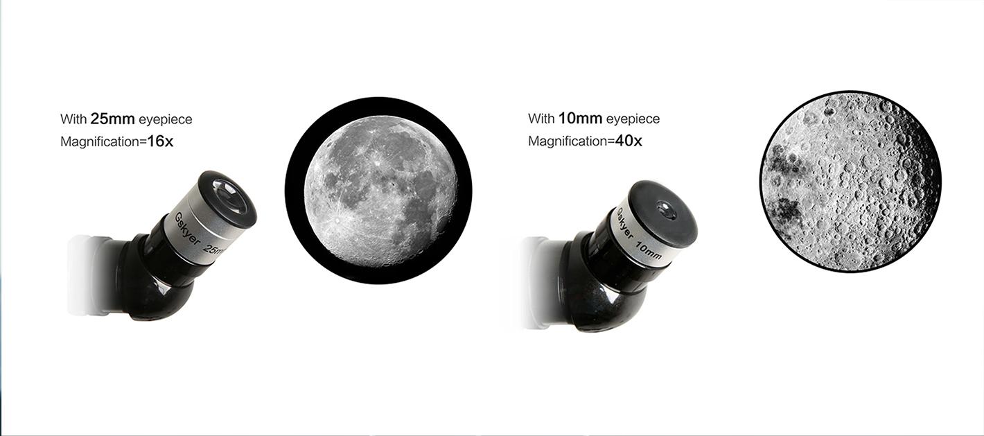 Gskyer Telescope - 70mm Aperture 400mm AZ Mount Astronomical Portable Refracting Telescope for Beginers & kids to Celestial Observation with German Technology Scope Christmas Gifts for Kids&Family