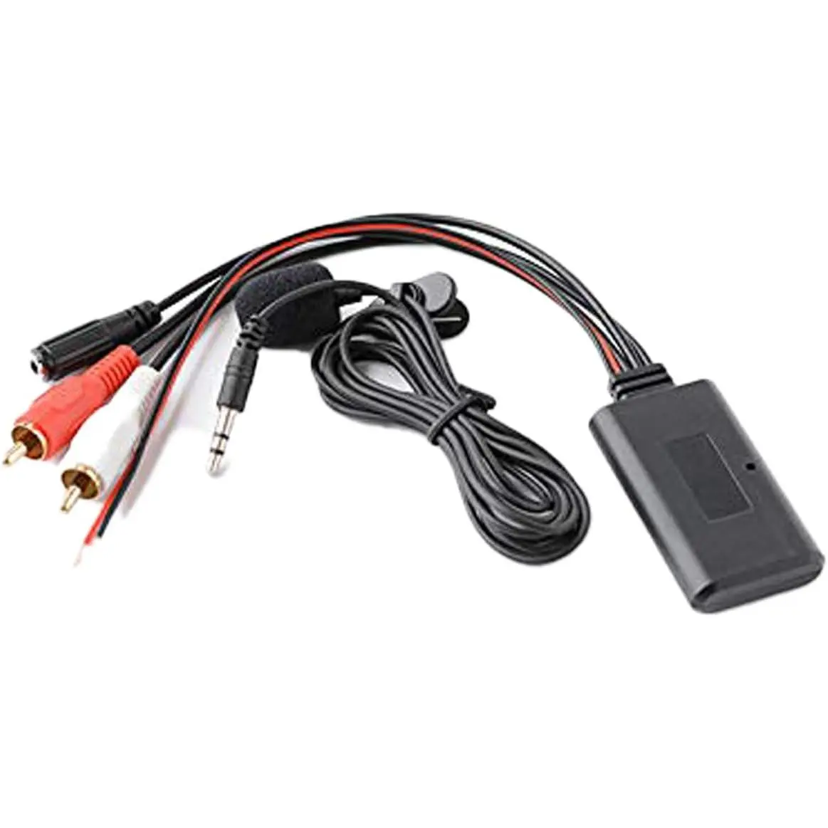 12V Aux Bluetooth 5.0 Adapter Module Music Receiver Kit with 2 RCA Inputs, Car Accessories, Vehicle Accessories for Radio Stereo Speakers