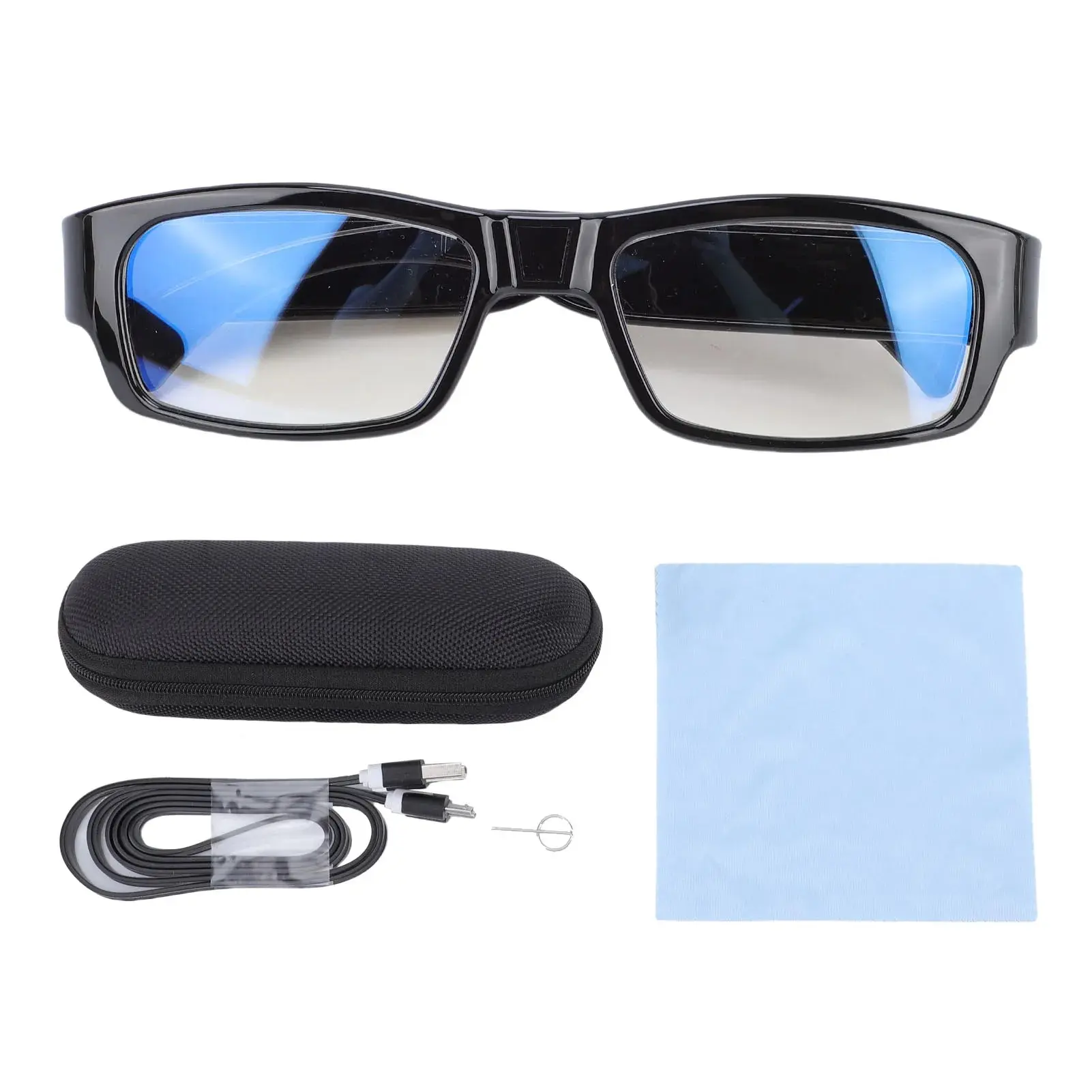 1080P HD Camera Smart Glasses – Hands-Free Video Recording for Cycling, Travel & Outdoor Activities