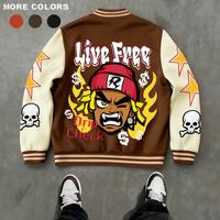 9242-Coffee & Apricot Colorblock