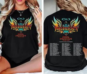 Journey Final Frontier Tour 2026 Shirt, Journey Concert, Journey Band Tee, Journey Fan Tshirt, Journey Merch, Journey 90s Vintage T-Shirt