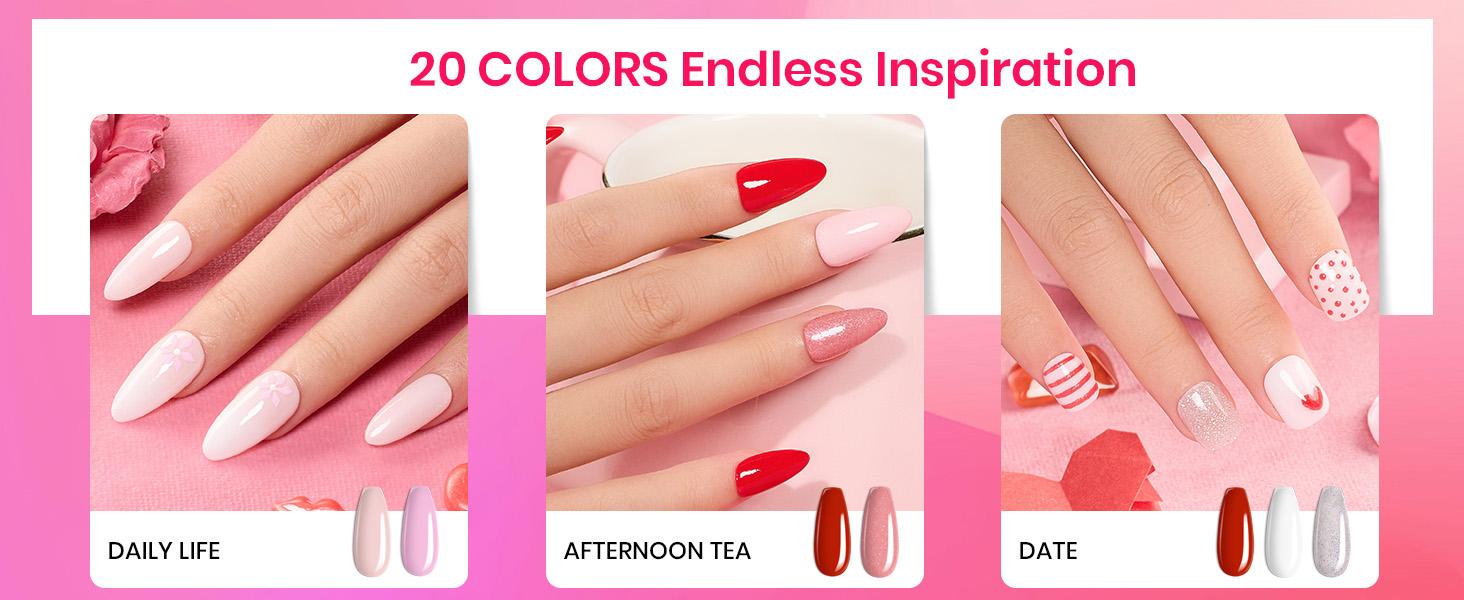 Beetles Dip Powder Starter Nail Kit with Base & Top Coat, Activator, Manicure Tool, Gel Nails, Gift for Girls - Polish   Easter'sGift Cutics Alluring Sweetie #TikTokShopBacktoSchool