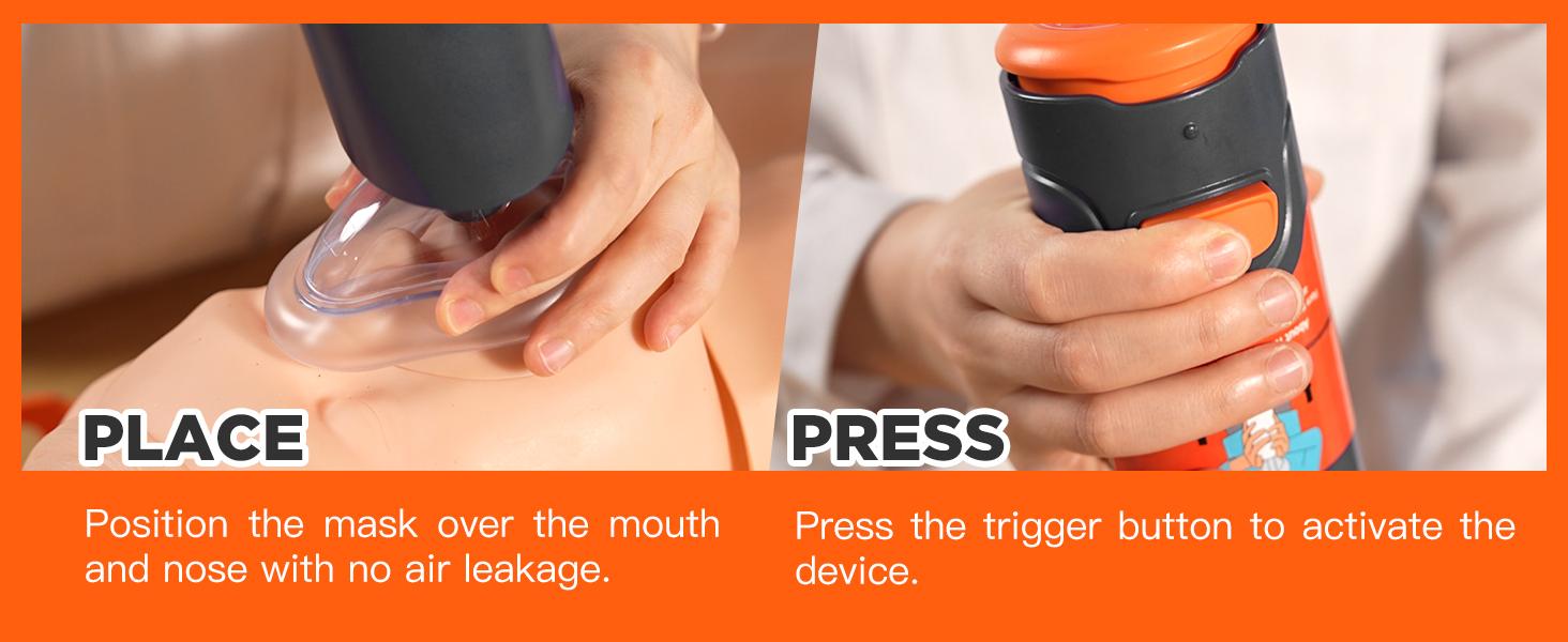 Sonmol Portable  First Aid Kit with 3 Masks for All Ages One Pack