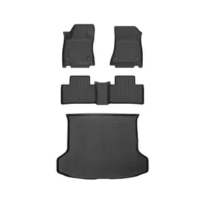 COLANAT for Infiniti QX50 & QX55 2019-2025 Floor Mats & Cargo Liner Set , 3D Custom Fit All-Weather Car Liners, High-Wall Waterproof, Eco-Friendly Odorless, Non-Slip, Scratch-Resistant, Flexible & Durable, Easy Clean