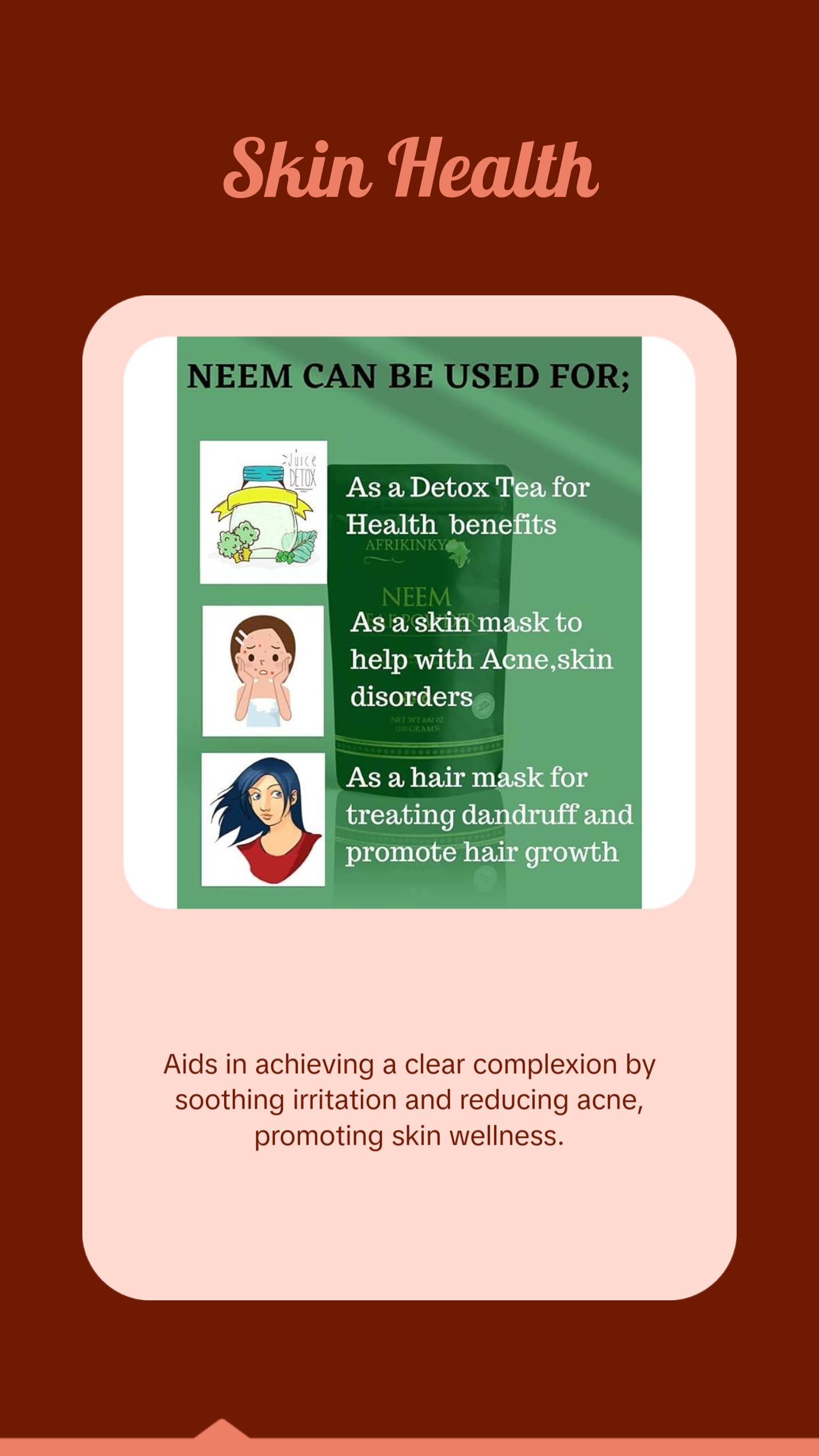 Neem Leaves Powder 100% Natural