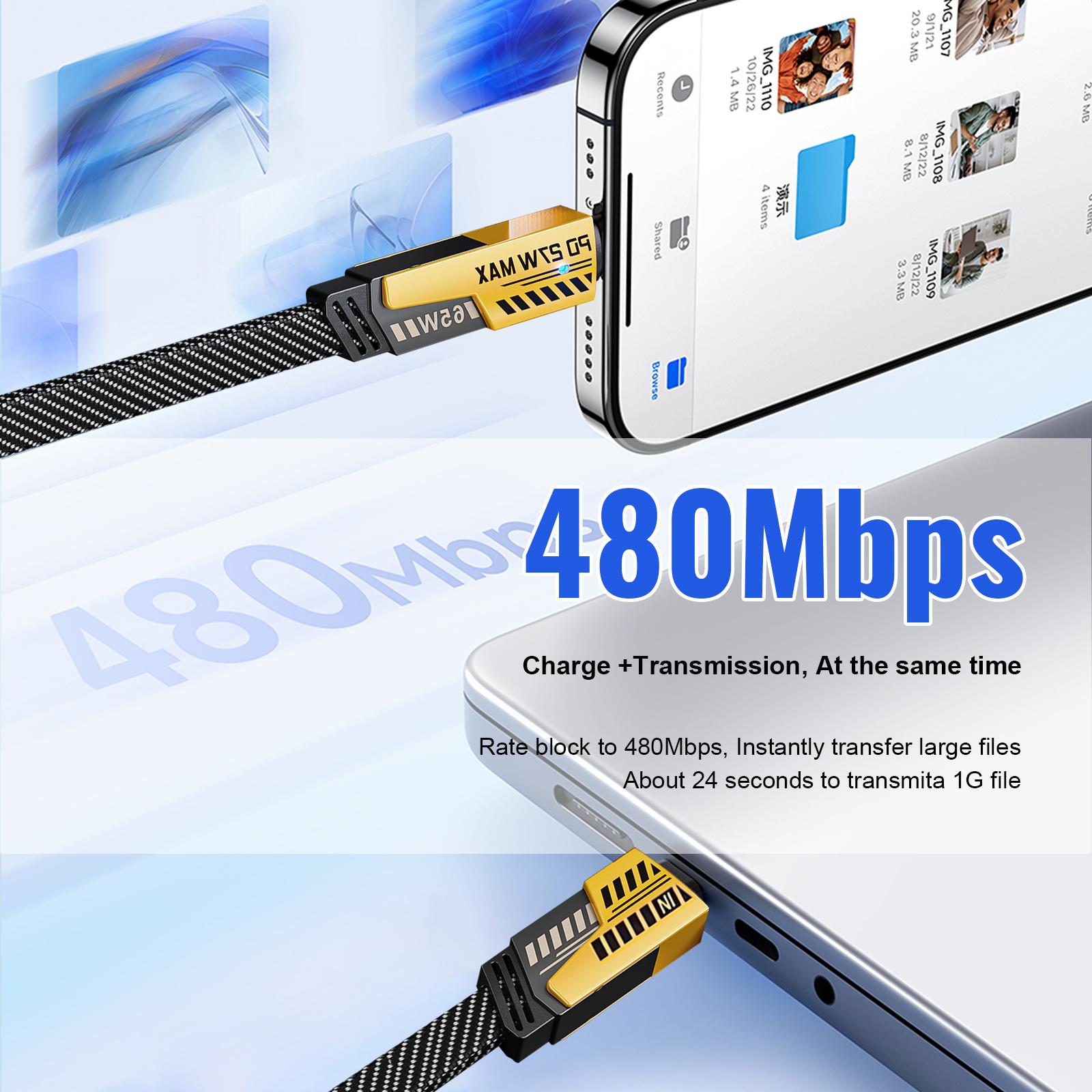 1-Pack Portable Fast Charger, Type C/USB A Dual Ports Adapter,4 in 1 Fast Charging Cable & Data Sync, 5FT Flat Braided Charger Cord for iPhone 17/16/15/14/13/12Pro Max/iPad/Airpods/Samsung Series Phone Accessories 1-Pack Portable Fast Charger, Type C/USB A Dual Ports Adapter,4 in 1 Fast Charging Cable & Data Sync, 5FT Flat Braided Charger Cord for iPhone 17/16/15/14/13/12Pro Max/iPad/Airpods/Samsung Series Phone Accessories