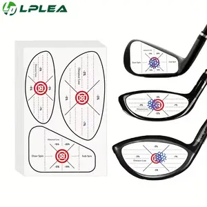 LPLEA Golf Impact Tape - High-Resolution Strike Stickers for Iron, Wood & Fairway Clubs, Non-Residue, Swing Training Aid Impact Labels