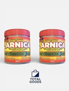 2 Pack Arnica Balsamo Extra Fuerte De Mi Abuelita Josefina Pomada 125g