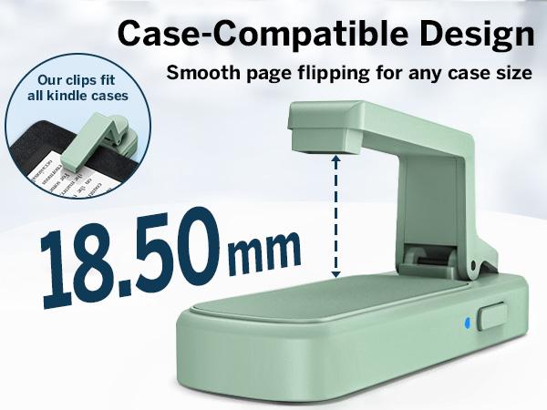 Ring Remote Page Turner for Kindle eReaders with Storage Bag, Wireless Camera Camcorder Shutter Clicker for iPad iPhone Tablets, Perfect Gift for Kindlelovers