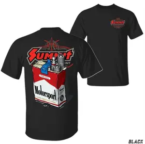 Summit Racing Motorsport Shirt - Car Love, Men's New Design Limited Edition, Soft & Comfortable, Black Menswear Tops