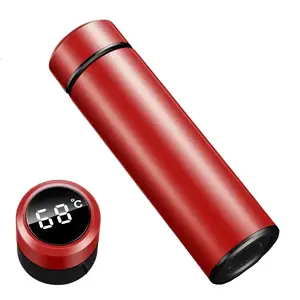 Digital LED Temperature Cup – 500ML Double-Walled Vacuum Insulated Flask