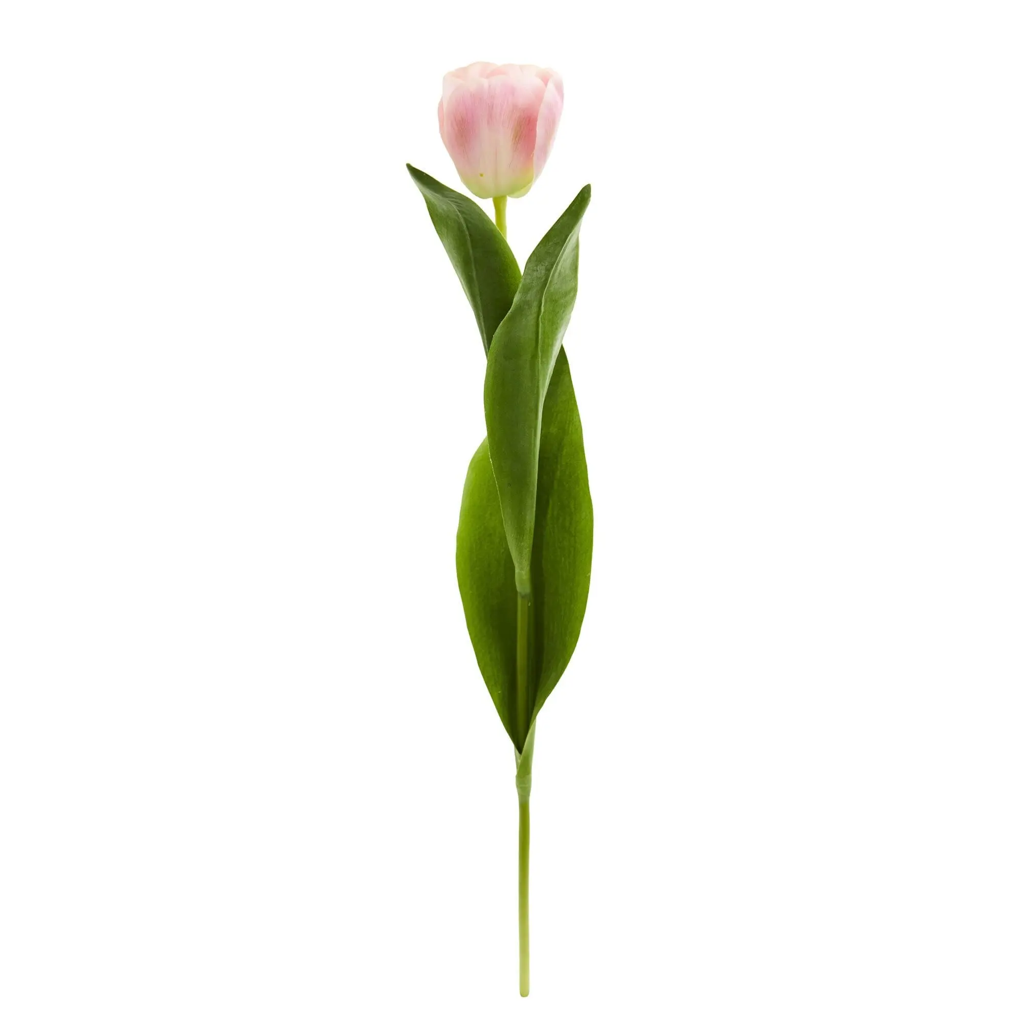 Realistic Faux Flowers 8-Piece 22 In Tulip-Shape Artificial Pink Flower Arrangement, Floral Decor Indoor Home Ornaments Supplies