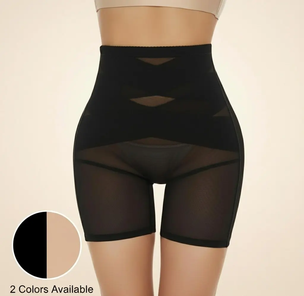 Quriov 2026 Women's Aesthetic Spandex Everyday Essential Shaper Panties - Solid Color Corset Belly Band Shapewear, Compression