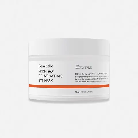 Genabelle PDRN 360° Rejuvenating Eye Mask 70ea - Moisturizing Eye Mask Revitalizing Eye Patches, Hydrating, Deep Rejuvenation Salmon DNA
