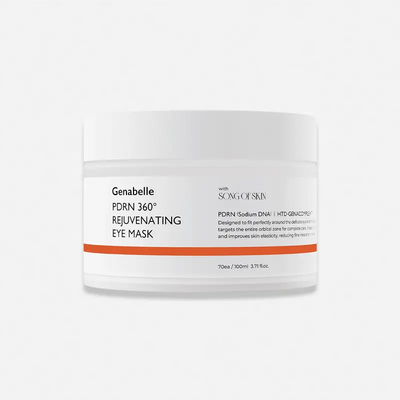 Genabelle PDRN 360° Rejuvenating Eye Mask 70ea - Moisturizing Eye Mask Revitalizing Eye Patches, Hydrating, Deep Rejuvenation Salmon DNA