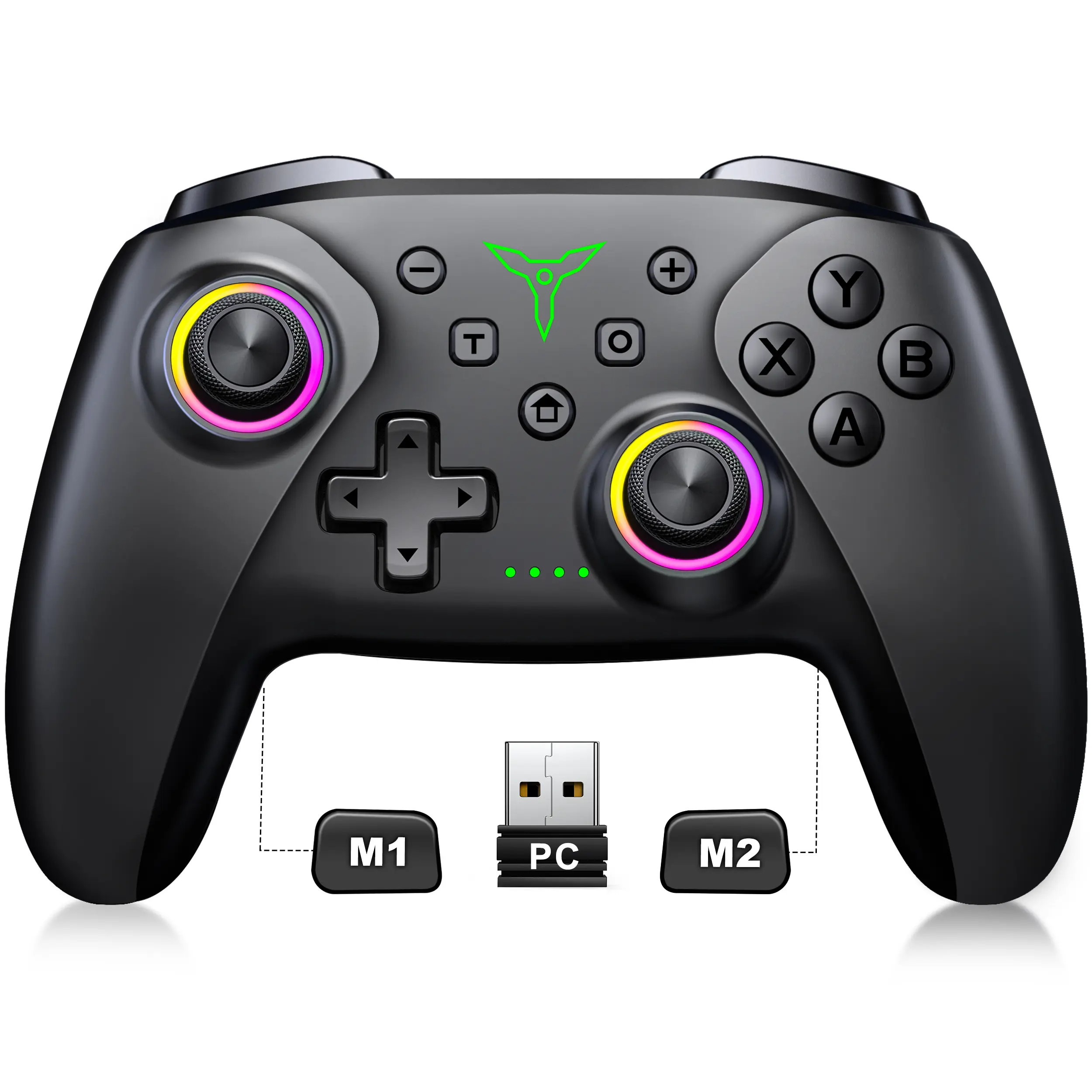 Blue Tooth Controller ESYWEN Wireless PC Gaming Controller - Enhanced Wireless Blue-tooth ...