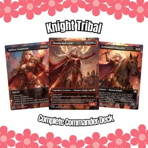 Full 100-Card Knight Tribal EDH + Tokens! Anime Style