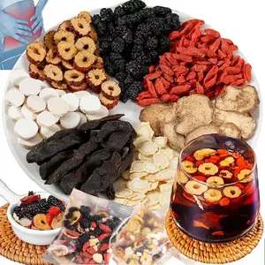 Organic Energy Boosting Kidney Tea, Ginseng & Mulberry Herbal Tea,Herbal Kidney Tea Gift Set  ginseng five treasure tea, detox teas  holistic wellness, For Men Women  Beverage