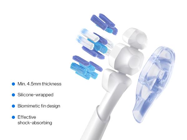usmile Y20 PRO AI Powered Electric Toothbrush, Personalized Cleaning with 25x More Plaque Removal and 90-Day Battery Life