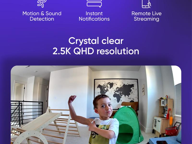 Wyze Cam v4 — Wired 2K HD Smart Home Camera, Indoor/Outdoor Use, Pet/Baby Monitor/Security, Spotlight/Siren, Color Night Vision, Local/Cloud Storage Wyze Cam v4 — Wired 2K HD Smart Home Camera, Indoor/Outdoor Use, Pet/Baby Monitor/Security, Spotlight/Siren, Color Night Vision, Local/Cloud Storage