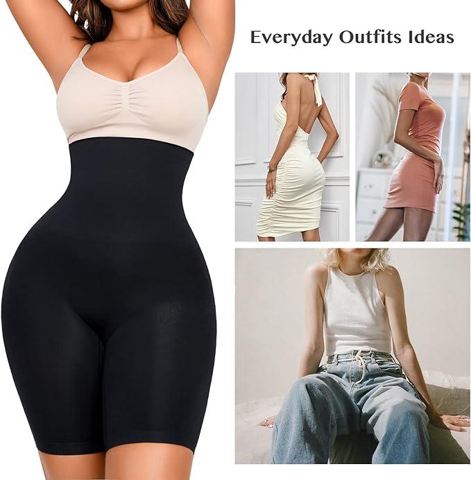 FeelinGirl Shapewear for Women Tummy Control Panties Clothing Comfort Shorts Bottom