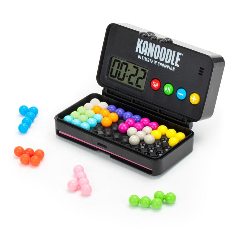 Educational Insights Kanoodle Ultimate Champion (500 Puzzles): Brain Teaser Game with Timer, 2D & 3D Puzzles, Logic & Problem-Solving Toy