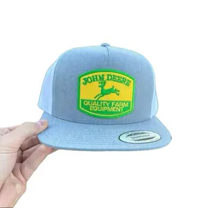 Vintage Style JD Snapback Grey/White & Black Unisex  Replica Handcrafted Cap Custom Embroidered Hat