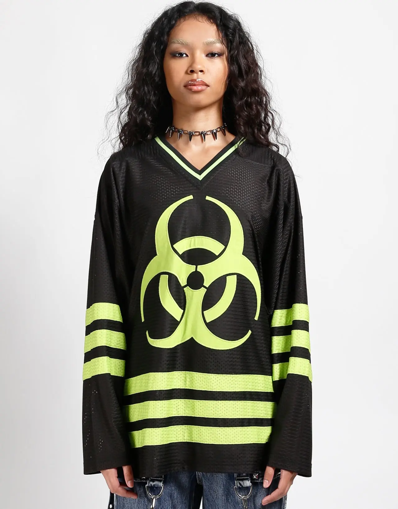 TRIPP NYC LOGO RADIOACTIVE JERSEY