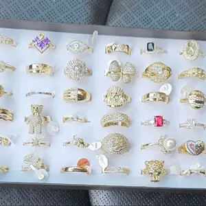 Cajas de 36 anillos diferentes size Cajas de 36 anillos diferentes size