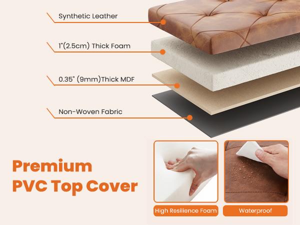 【NEW COLOR】Folding Storage Ottoman Bench, Foot Rest Stool with Padded Seat, Large Toy Box Storage Chest with Seatin, Holds up to 660 lb-Grey