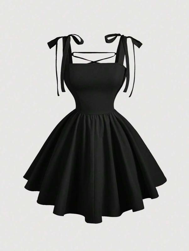 Romantic Backless Tie-Up Bowknot Dress | Party & Date Night Dress for Women