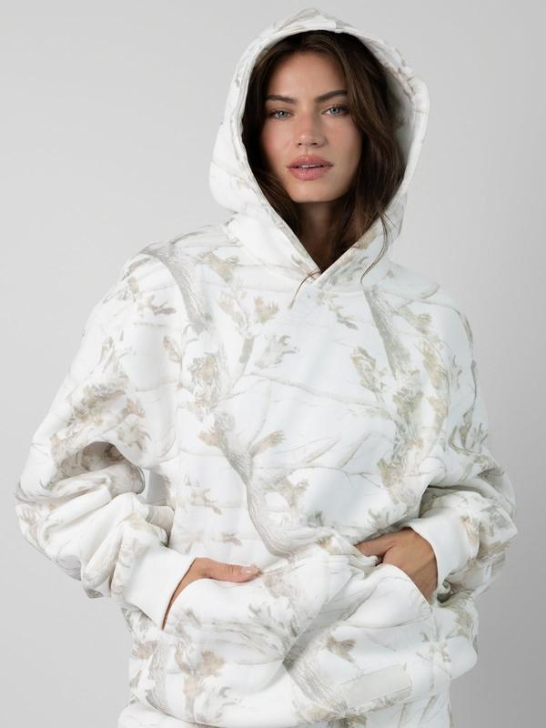 White Oak Camo Streetwear Hoodie