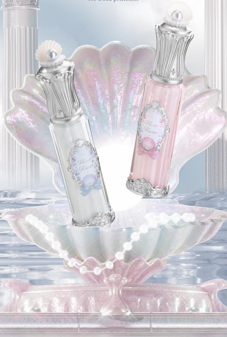 Flower Knows Shell's Jewel Collection Nourishing Lip Glaze, Hydrating & Moisturizing, Transfer-Proof, Lip Treatment, Waterproof, Long-Lasting, Lip Stain Lipgloss Lipstick Makeup Cosmetic, Summer Beauty Gift