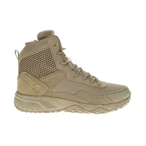 Fila Mens Chastizer 6 Inch Slip Resistant Soft Toe  Work/Duty - Brown