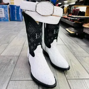BOOTS WITH BELT FOR MEN