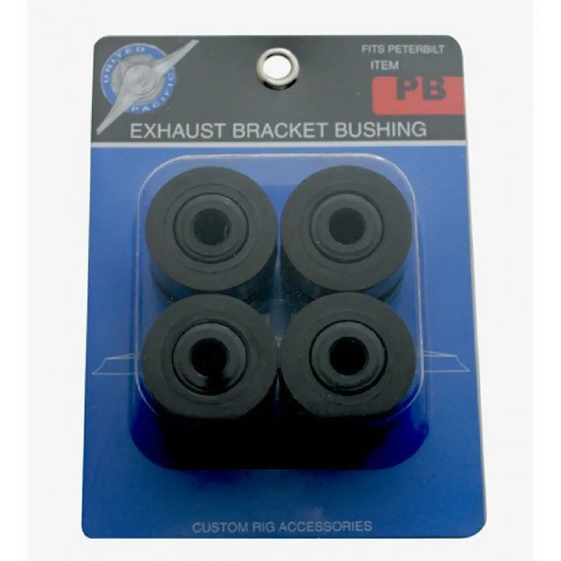 Peterbilt Polyurethane Exhaust Bracket Bushings, 4-Pack Bushings Set, Automotive Exhaust Mount Components, Bushings Pack