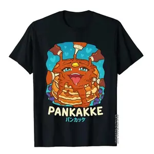 Funny Naughty Foodie Pun Kawaii Pankakke Japanese Pancake T-Shirt Cotton Men T Shirts Beach Tops T Shirt High Street,tee