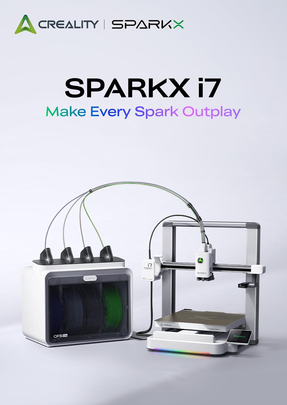Creality SPARKX i7 Color Combo 3D Printer