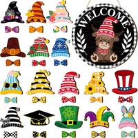 33pcs: Black Plaid Style