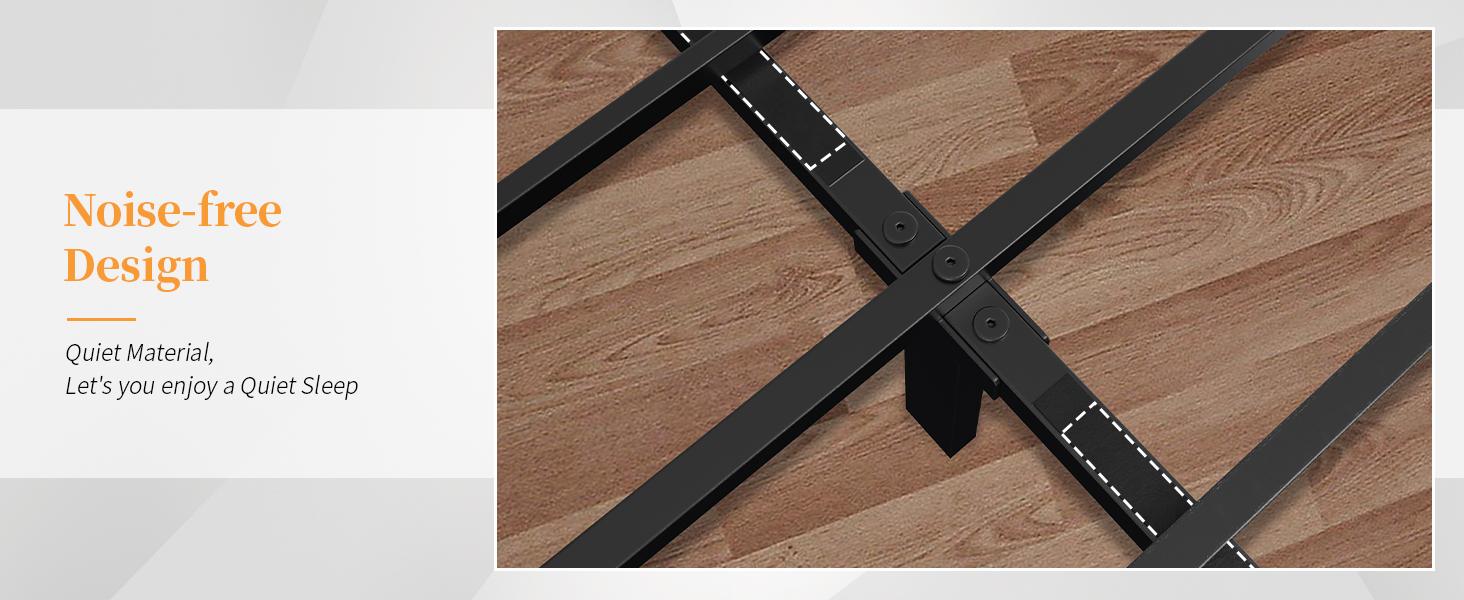 AMERLIFE Full/Queen/King Size Bed Frame with Storage Bookshelf Headboard, Industrial Wooden Bed Frame with Charging Station & 4 Drawers, No Box Spring Needed/Luxury Bedroom Furniture