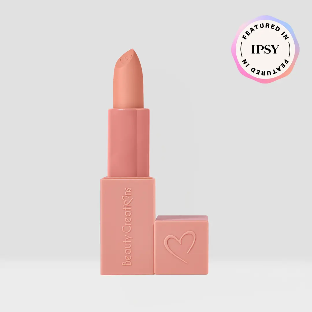 Beauty Creations Tease Me Lipstick, High-Pigment Moisturizing Soft Matte Formula with Jojoba & Sunflower Oil, Lightweight Cosmetic in All Yours (Dirty Beige), Hydrate, Lip Care, Wax, Beauty Products, Makeup, Repairing