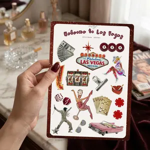 Welcome to Las Vegas Sticker Sheet