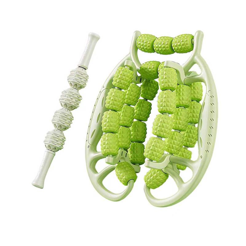 Anti Cellulite Roller & Lymphatic Drainage Massager - Fascia Blaster for Contoured & Smoother Skin - Tool for Sore Arms, Legs, Stomach & Buttocks - Body Care - Pilates Equipment Blood Flow Daily Cosmetic