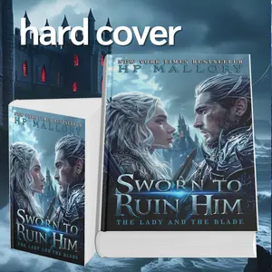 Signed Hardcover Copy of Sworn To Ruin Him ((Bundle this item to get $0 SHIPPING!)