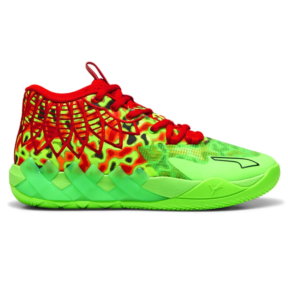 PUMA Mens X Lamelo Ball Mb.01 Thermal Basketball Sneakers Shoes - Green